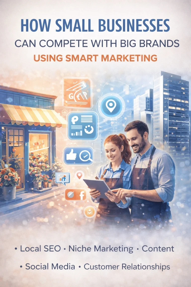 How Small Businesses Can Compete with Big Brands Using Smart Marketing